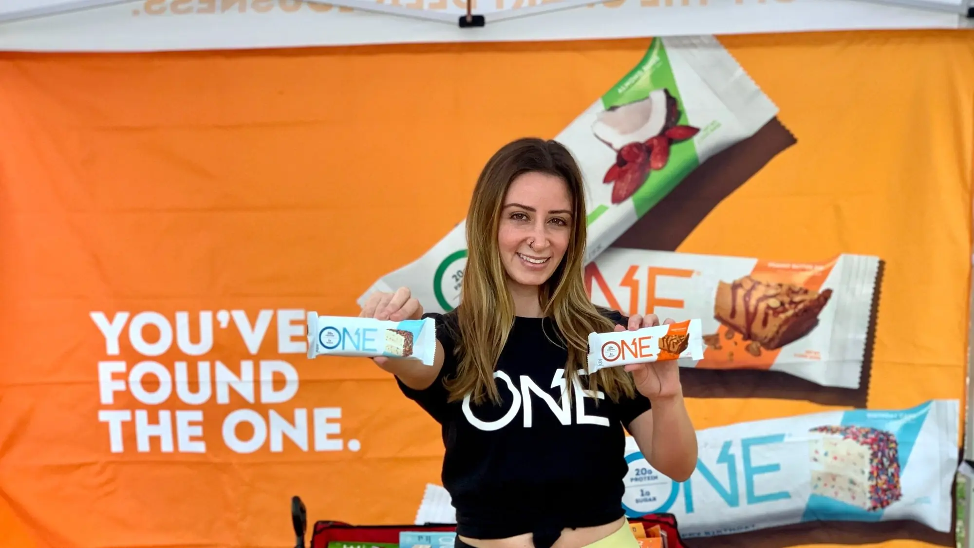 ONE Bar: Product Sampling campaign photo
