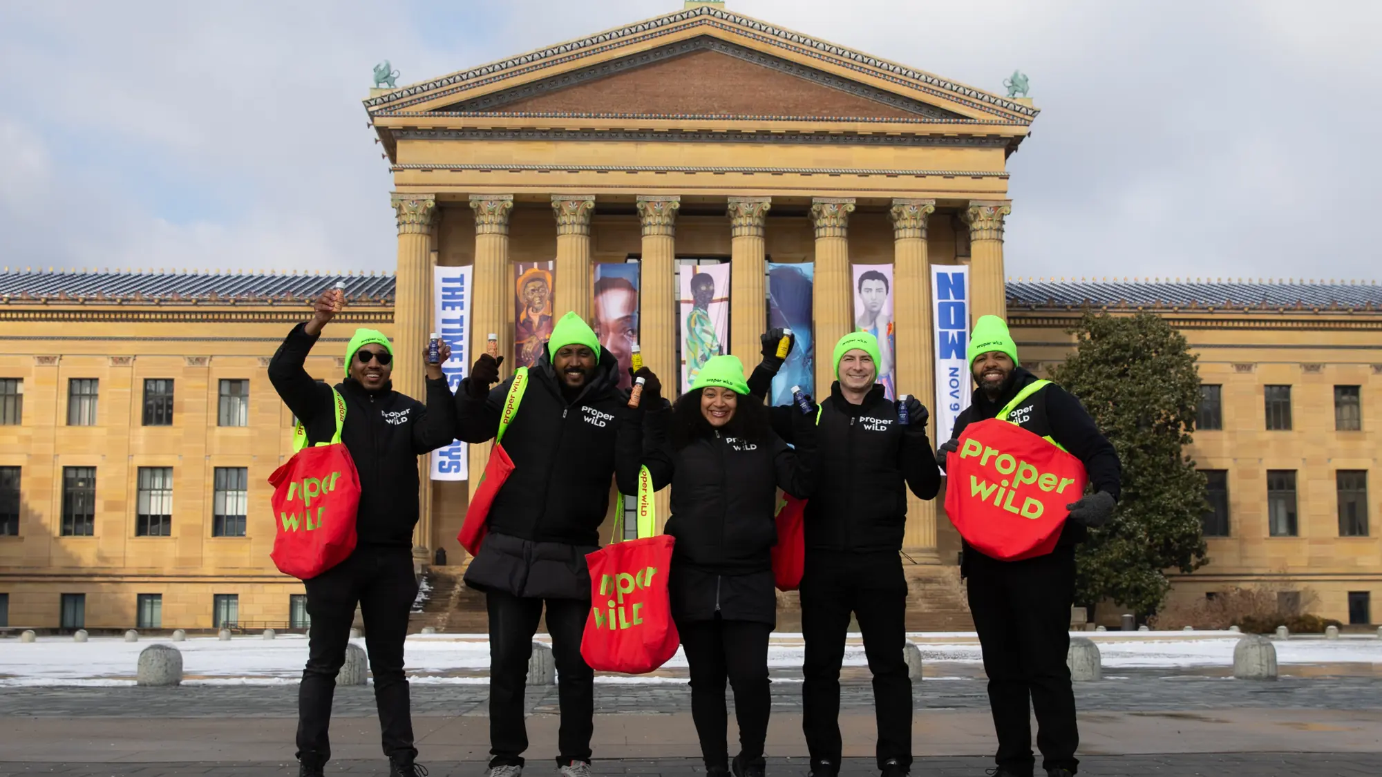 Proper Wild: Street Team Marketing campaign photo